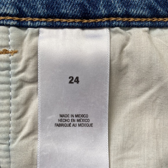 Anthropologie Favorite Daughter The JORDIE Denim Mini Skirt 24 XS NEW With Tag - Picture 7 of 17